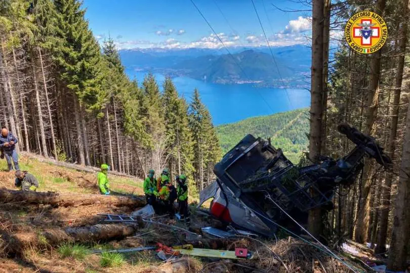 The site of the cable car crash on the Mottarone mountain on May 23, 2021.?w=200&h=150
